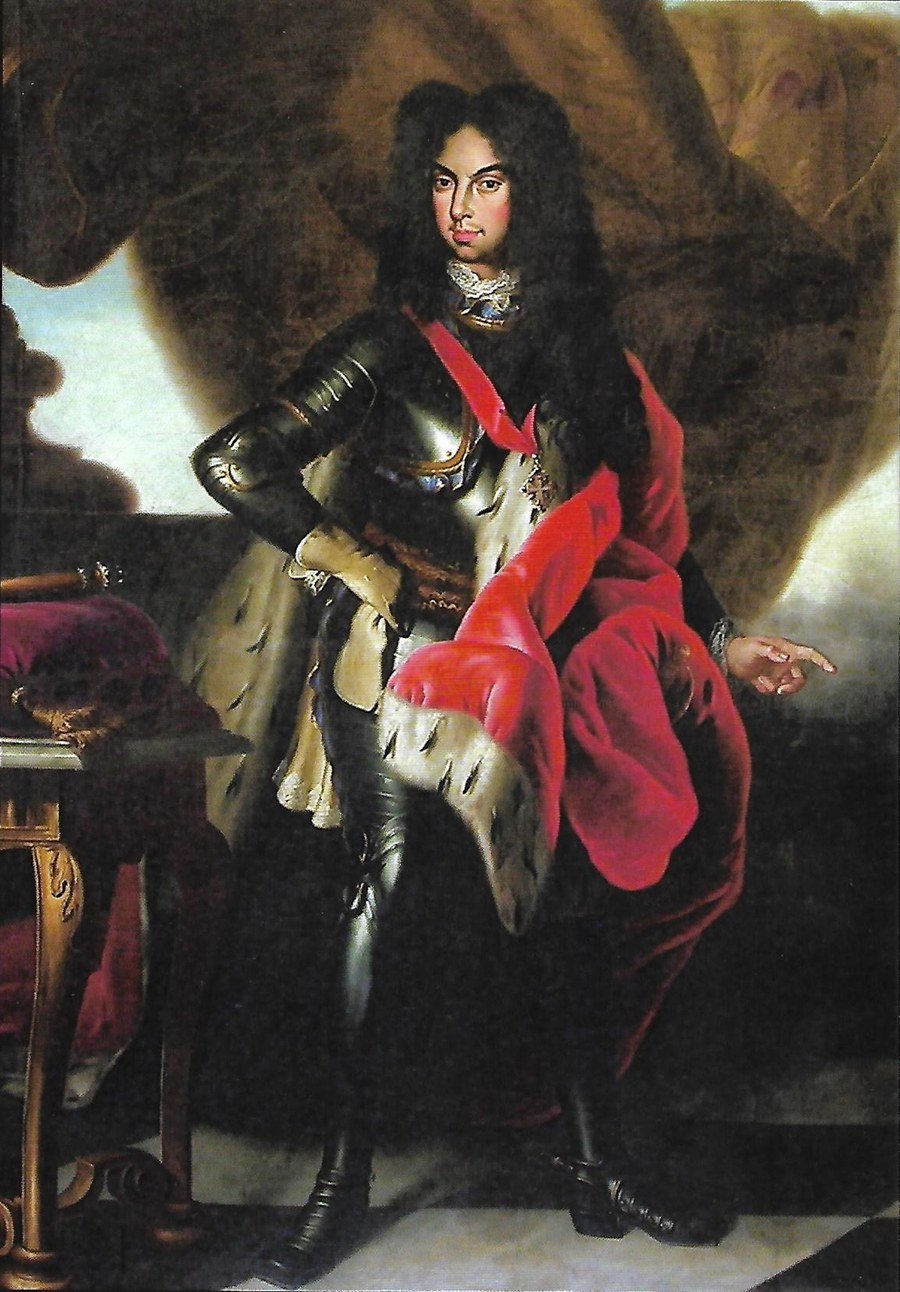 Retrato de D. Pedro II, rei de Portugal, juiz perpétuo da Irmandade