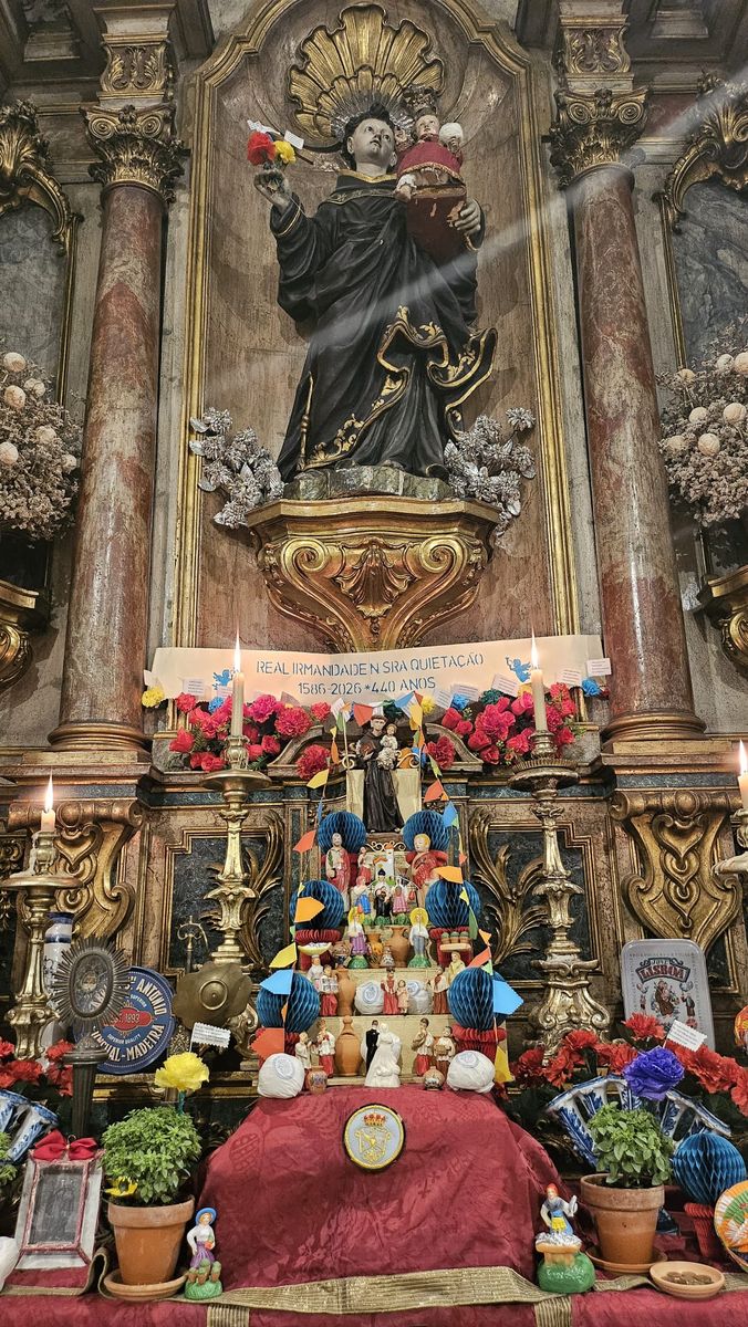 Trono de Santo António 2026 na Igreja das Flamengas